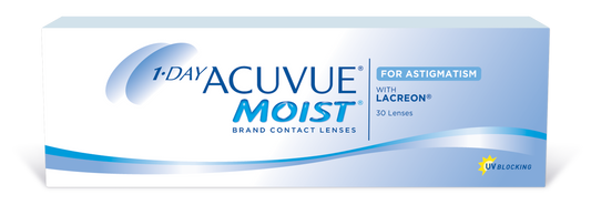 1-DAY ACUVUE® MOIST Brand for Astigmatism 30 Pk